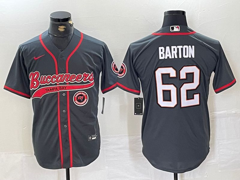 Men Tampa Bay Buccaneers #62 Barton Grey Joint Name 2024 Nike Limited NFL Jersey style 6->women mlb jersey->Women Jersey